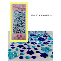 GENERICO - Gema Sticker Para Decoracion Arete Autoadhesivo