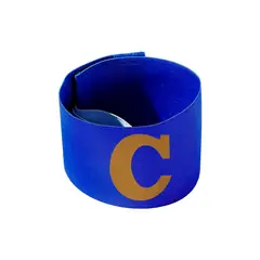 GENERICO - Banda Cinta de Capitán Líder Fútbol para Jóvenes Azul