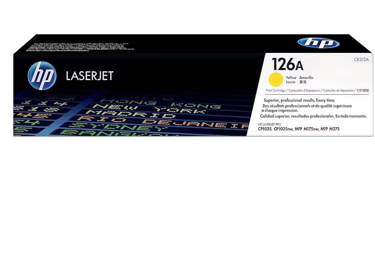 TONER 126A CÓDIGO CE312A AMARILLO 1000 Pág