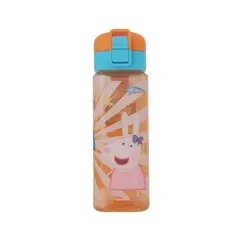 PEPPA PIG - Tomatodo Cuadrado Pop Up Safety Lock 550 Ml.