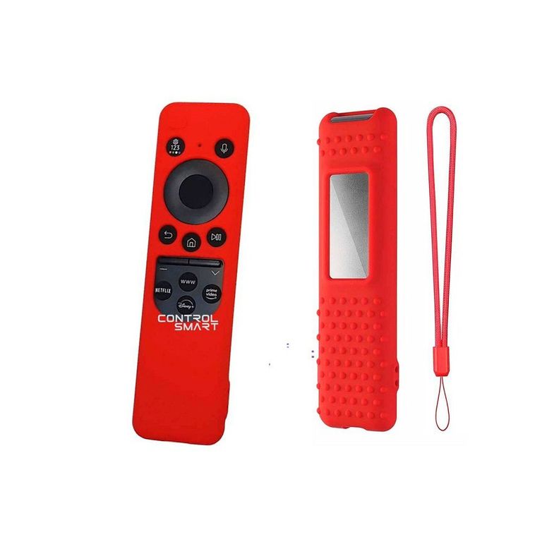 FUNDA DE CONTROL REMOTO PARA SAMSUNG SOLAR 2023 ROJO
