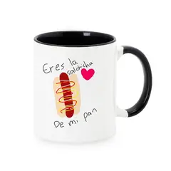 GENERICO - Taza Mug 11oz ERES LA SALCHICHA DE MI PAN - NEGRO