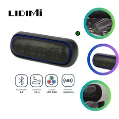 LIDIMI - Parlante 44W con Luces LED D-S007AC