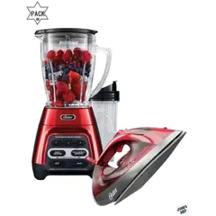 OSTER - Combo Licuadora Blstpyg1310rbg + Plancha Gcstbs6051.