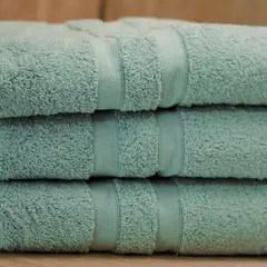 GENERICO - Toalla 140 x 75 cm de 650 gr Verde Agua - Platinum