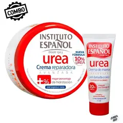 INSTITUTO ESPANOL - Combo Instituto Español Urea 10% Crema Reparadora 400ml+Urea 20% 75ml