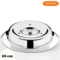 TRAMONTINA - Campana para Plato Service Acero Inoxidable 28 cm