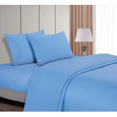 CASATEX - JUEGO DE SABANAS 1.5 PLZ 100% ALGODÓN CON BORDADO