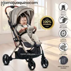 EBABY - Coche De Paseo Maleta «SUNNY GOLD» Beige