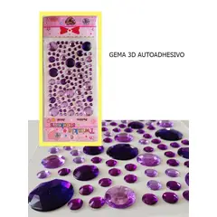 GENERICO - Gema Sticker Para Decoracion Arete Autoadhesivo