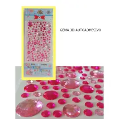 GENERICO - Gema Sticker Para Decoracion Arete Autoadhesivo