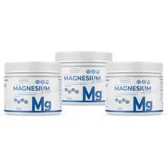 NIBRAY - Magnesio Potasio Calcio y Vitamina C Pack 3x2 Magnesium Complex