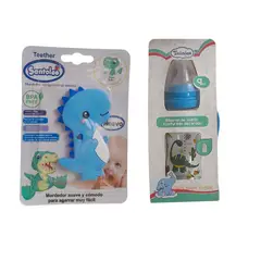 GENERICO - PACK DE BIBERON MORDEDOR - DINO "ORD"