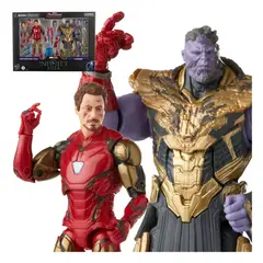 MARVEL - Ironman Avengers Legends Iron Man Mark 85 & Thanos