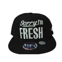 GENERICO - Gorra Deportiva Negra con visera plana y con Regulador