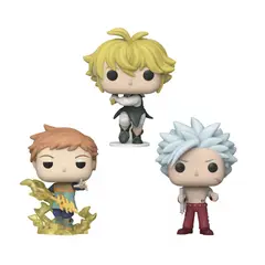 FUNKO - Seven Deadly Sins Pop Set X3 Meliodas Ban King