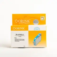 GENERICO - PACK TINTA ORINK 670 XL Black-Cyan-Magenta-Yellow + PAPEL FOTOGRÁFICO