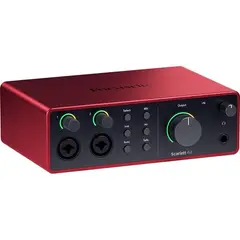 FOCUSRITE - Interfaz Scarlett 4i4 4ta Generación