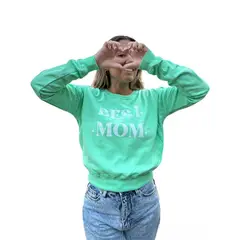 KUKUYU - Polera Sudadera para mujer de algodón dia de la madre