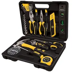 PRETUL - Juego de 42 herramientas uso general, con mangos Comfort Grip,