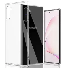 GENERICO - Funda para Samsung Note 10 TPU 100% Antishock Transparente Resistente