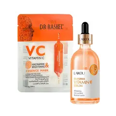 GENERICO - Serum California + Mascarilla Niacinamida con Vitamina C Iluminadora