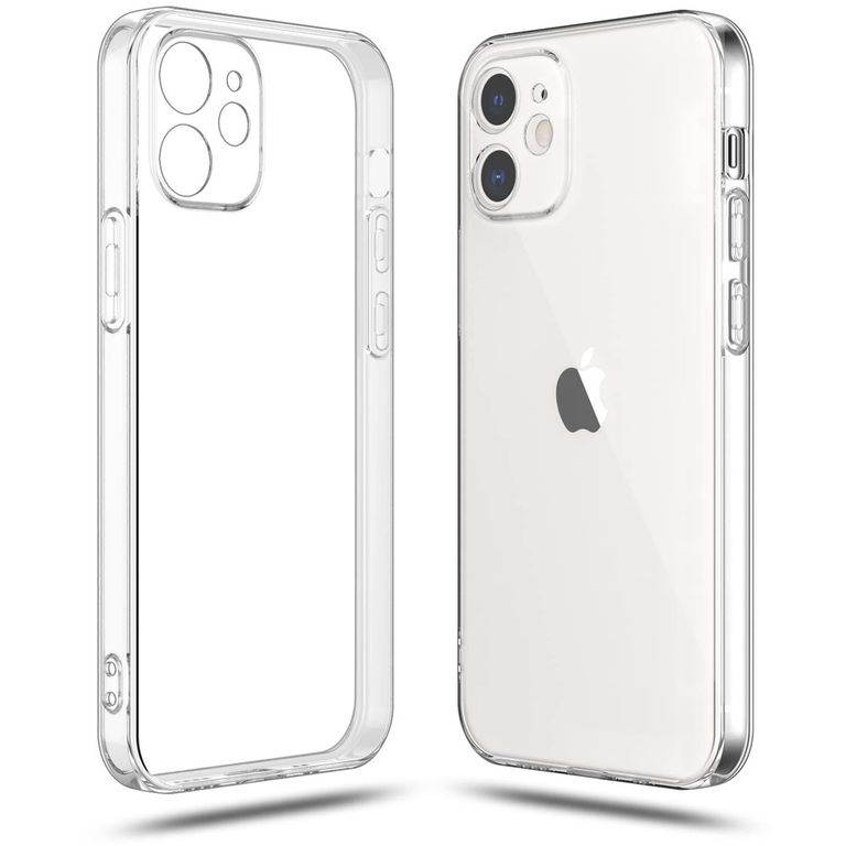 Funda Case para iPhone 12 TPU 100% Antishock Transparente Resistente