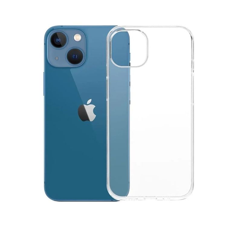 Funda para iPhone 13 Mini TPU 100% Antishock Transparente Resistente