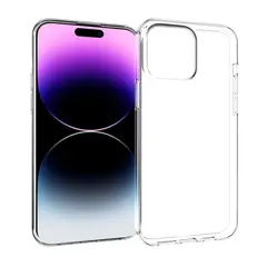 GENERICO - Funda para iPhone 15 Pro TPU 100% Antishock Transparente Resistente