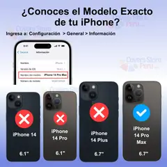 GENERICO - Funda Case para iPhone 14 Pro Max TPU 100% Antishock Transparente