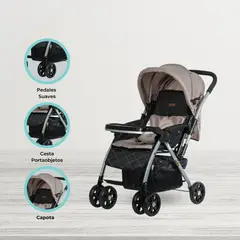 EBABY - Coche Cuna para bebé «BLAKE SIGNATURE» Beige