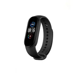 GENERICO - Correa de Silicona Para Xiaomi Mi Band 3 y 4 - NEGRO