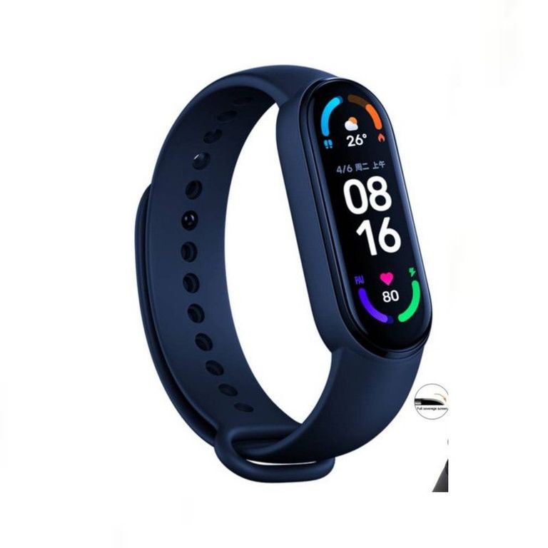Correa de Silicona Para Xiaomi Mi Band 5/6 Y 7 - AZUL