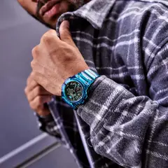 G-SHOCK - Reloj gshock de resina carbon core ga-b001g-2a