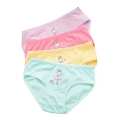 GENERICO - Trusa para Niñas Algodon Pyma - 6 unidades