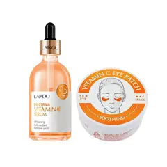 GENERICO - Serum California + Parches Para Contorno De Ojos De Vitamina C