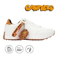 GARFIELD - Zapatillas Blancas Mujer