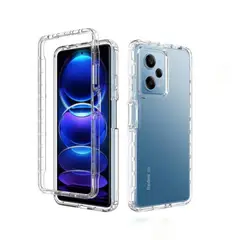 CASE - 360 Son 3 En 1 Transparente Para Xiaomi Redmi Note 12 4G