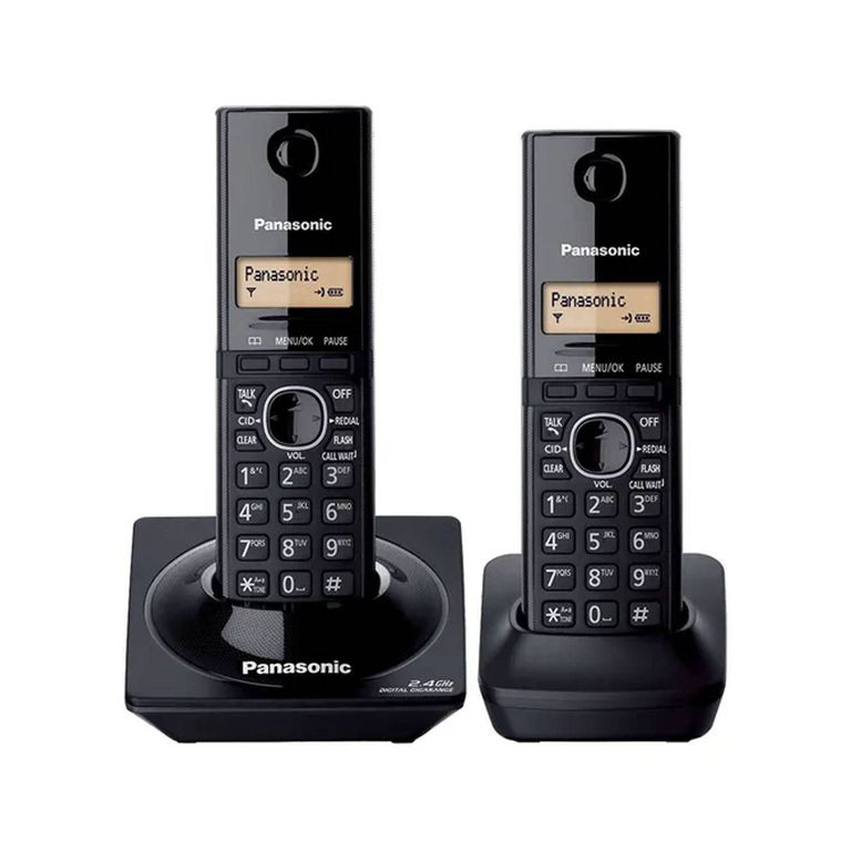 Teléfono Fijo Inalámbrico KX-TG3452LCB Negro