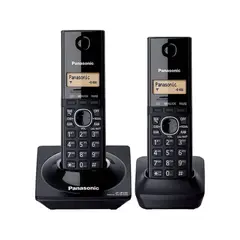 Panasonic - Teléfono Fijo Inalámbrico KX-TG3452LCB Negro