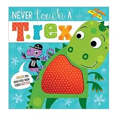 GENERICO - Never touch a t rex libro en ingles