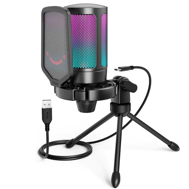 Micrófono A6V BLACK con condensador