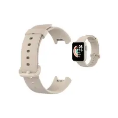 GENERICO - Correa Silicona Para Xiaomi Watch 2 Lite - Beige