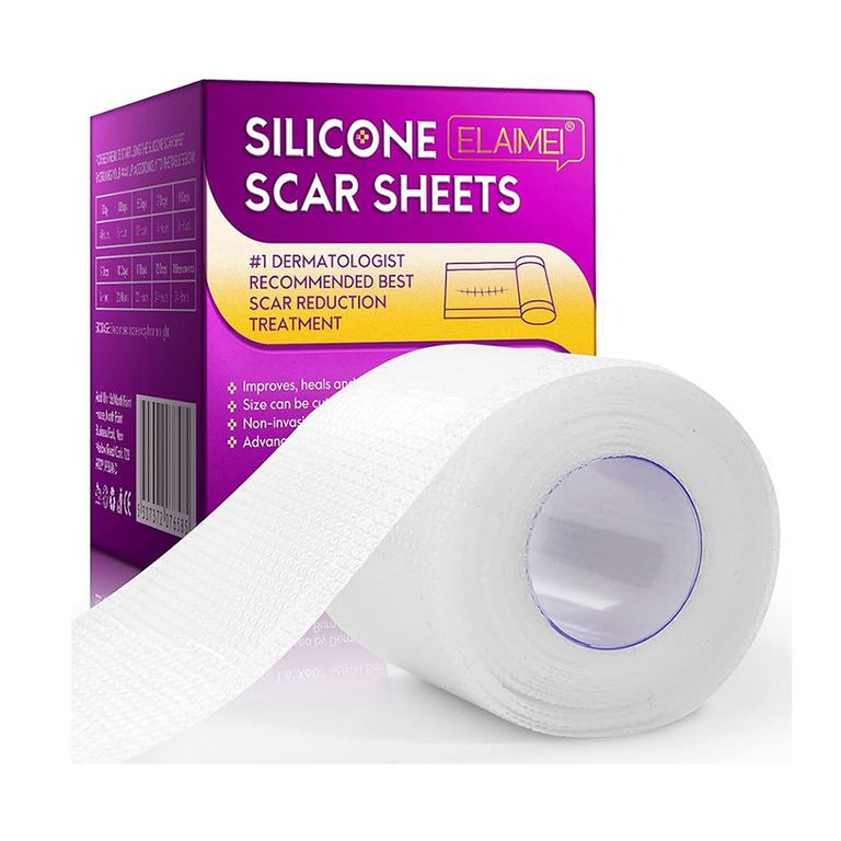Parches Gel De Silicona Médica Reusables Cicatrices Cirugia ELAIMEI