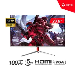 TEROS - Monitor TE-2401S 24 Curvo Panel VA Full HD 100HZ 5Ms