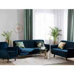 FORMAS HOME - Juego de Sala Gaborone Azul