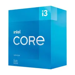 INTEL - PROCESADOR CORE I3-10105F 3.70 / 4.40 GHZ, 6 MB CACHÉ L3, LGA1200, 65W, 14