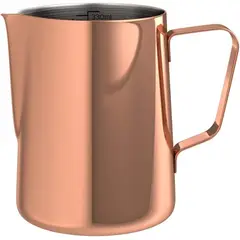 GENERICO - Jarra bañada en cobre para espumar leche