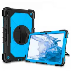GENERICO - Funda para Samsung Tab A7 Lite 87 - T225 Armor Extreme Azul