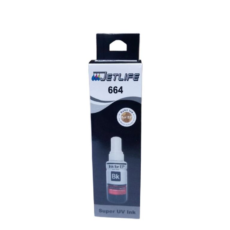 Tinta Compatible Jetlife T664- Negro